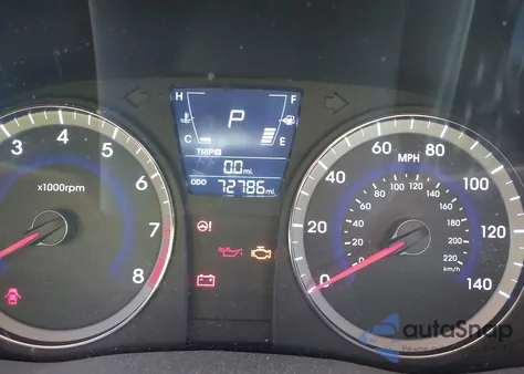 2014 Hyundai Accent Gls из США, поврежденный, VIN KMHCU4AE4EU669063